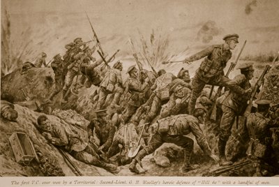 The first V.C. won by a Territorial: Second Lieutenant G.H. Woolley